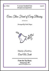 Come, Thou Fount of Every Blessing Handbell sheet music cover